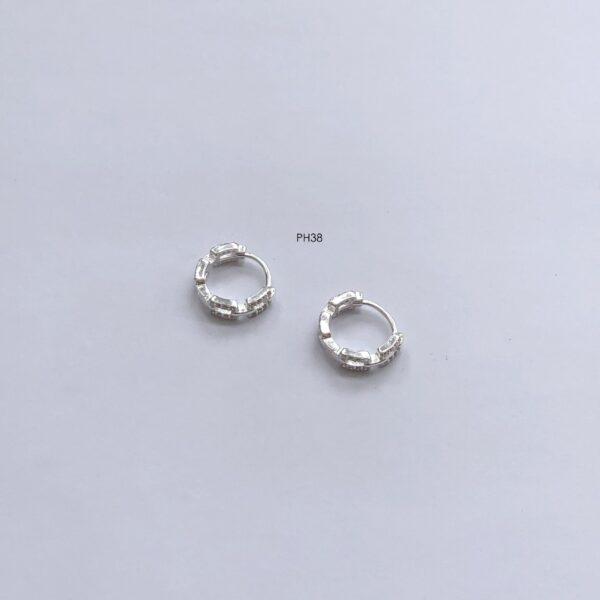 PH38 P.925 Hoops