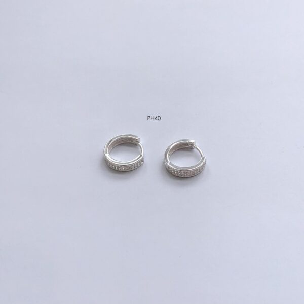 PH40 P.925 Hoops